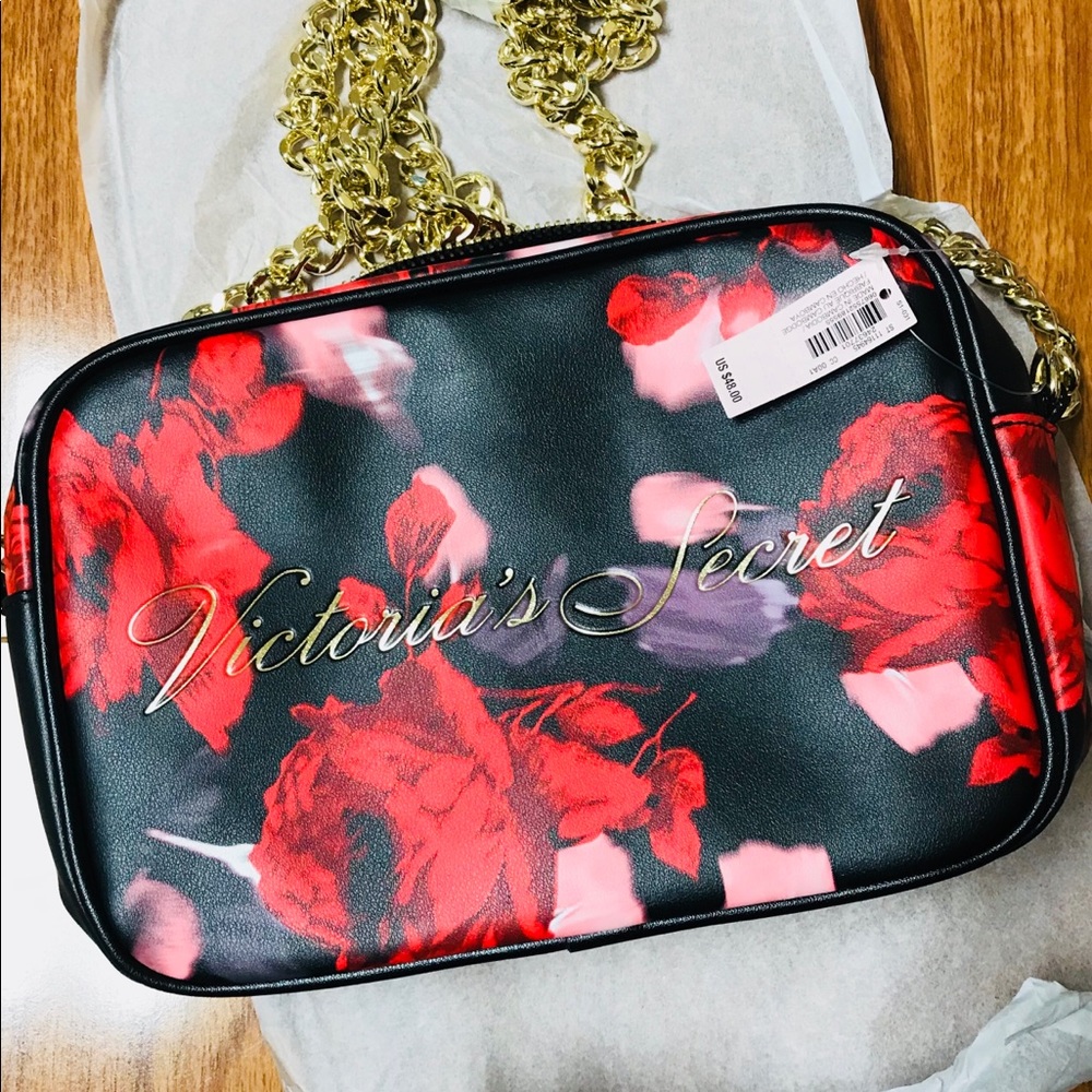 🧚🏻‍♀️Victoria Secret Bold Floral Crossbody Bag - Picture 2 of 4